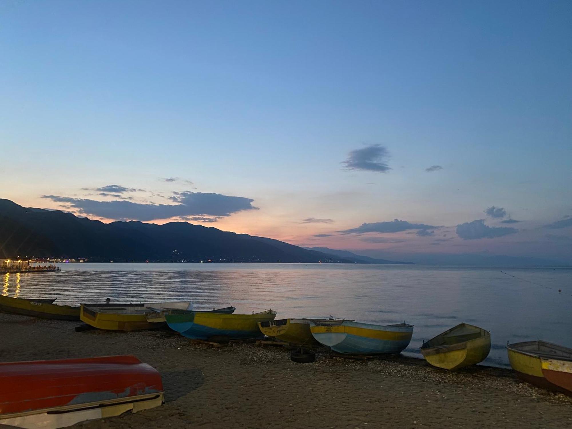 British Hotel Pogradec Exterior foto